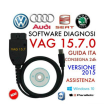 Câble de diagnostic VAG Kkl COM 15.7.0 pour Audi / Seat / VW voitures